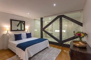 Superior Studio Apartment | 1 slaapkamer, een minibar, een kluis op de kamer