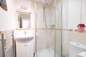 Shower, hair dryer