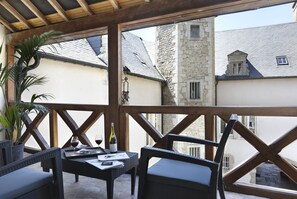 Deluxe-Doppelzimmer, mit Bad (Baroque) | Blick vom Balkon