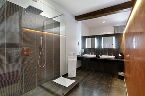 Habitación doble de lujo, baño en la habitación, vista al parque (Contemporaine) | Baño