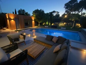 Piscine chauffée