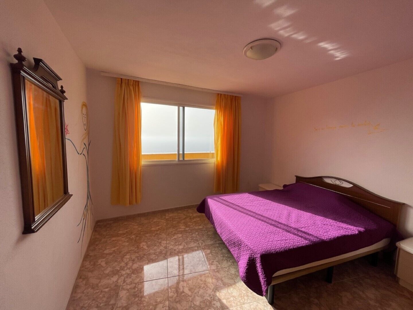 An oasis with a double panoramic view over the ocean and the mountain El Teide 2