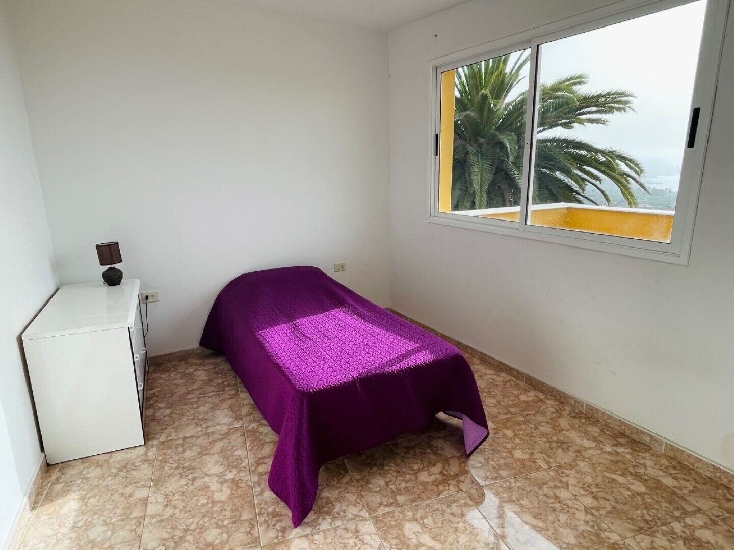 An oasis with a double panoramic view over the ocean and the mountain El Teide 2