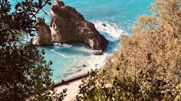 Una spiaggia nelle vicinanze