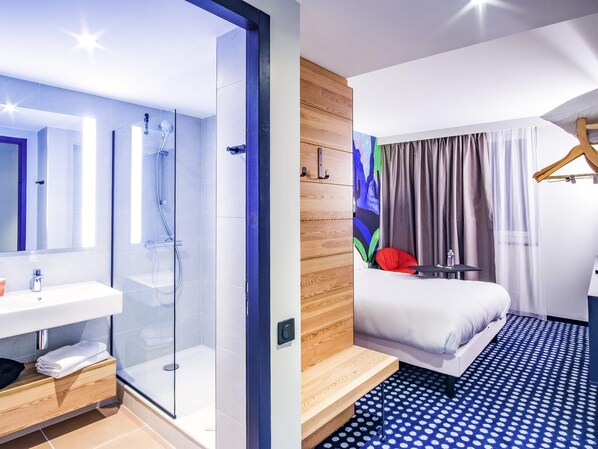Standard Room, 2 Twin Beds | Blackout drapes, soundproofing, free WiFi, bed sheets - ibis Styles Albertville (Albertville)