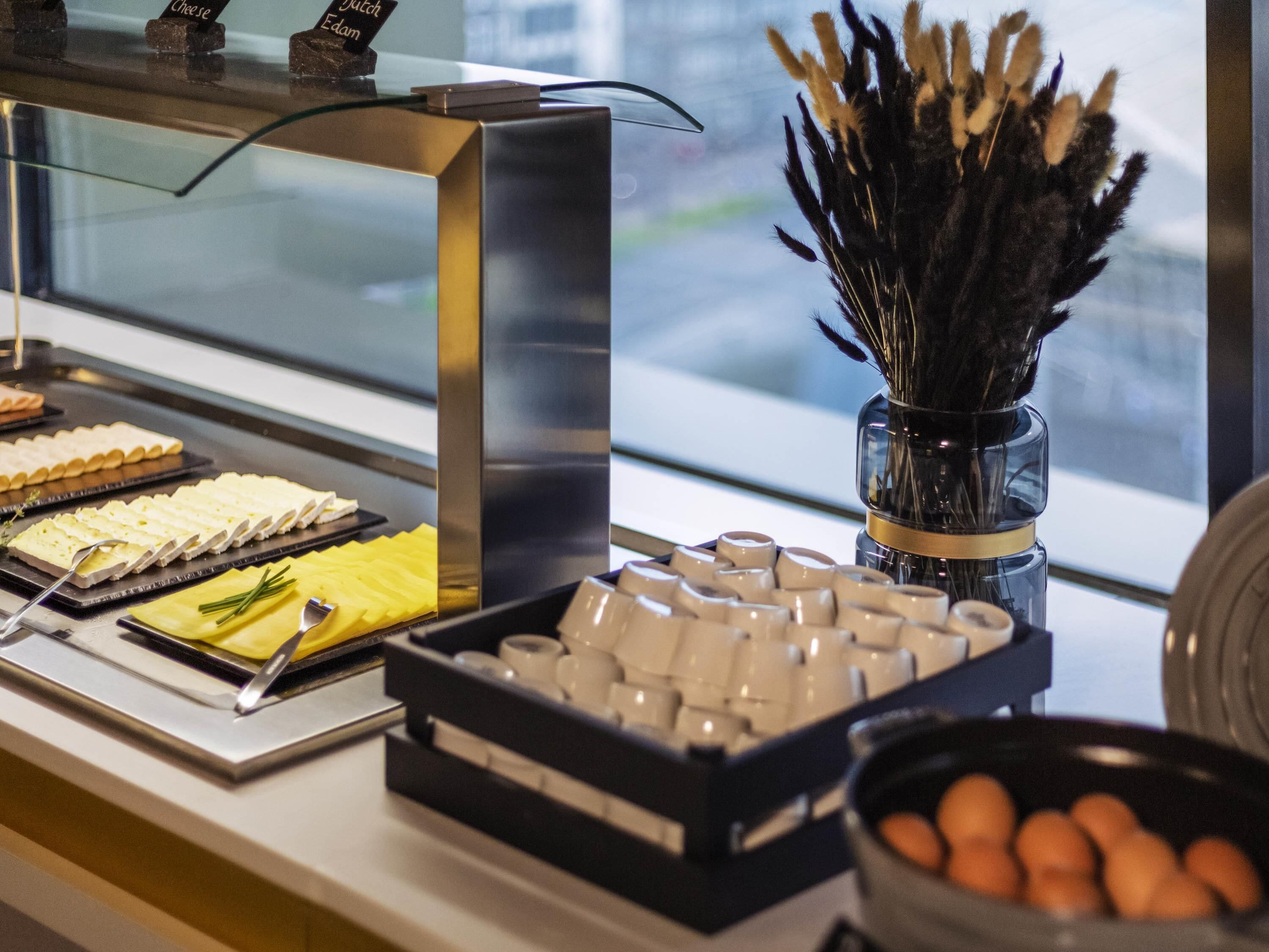 daily buffet breakfast (eur 15 per person)