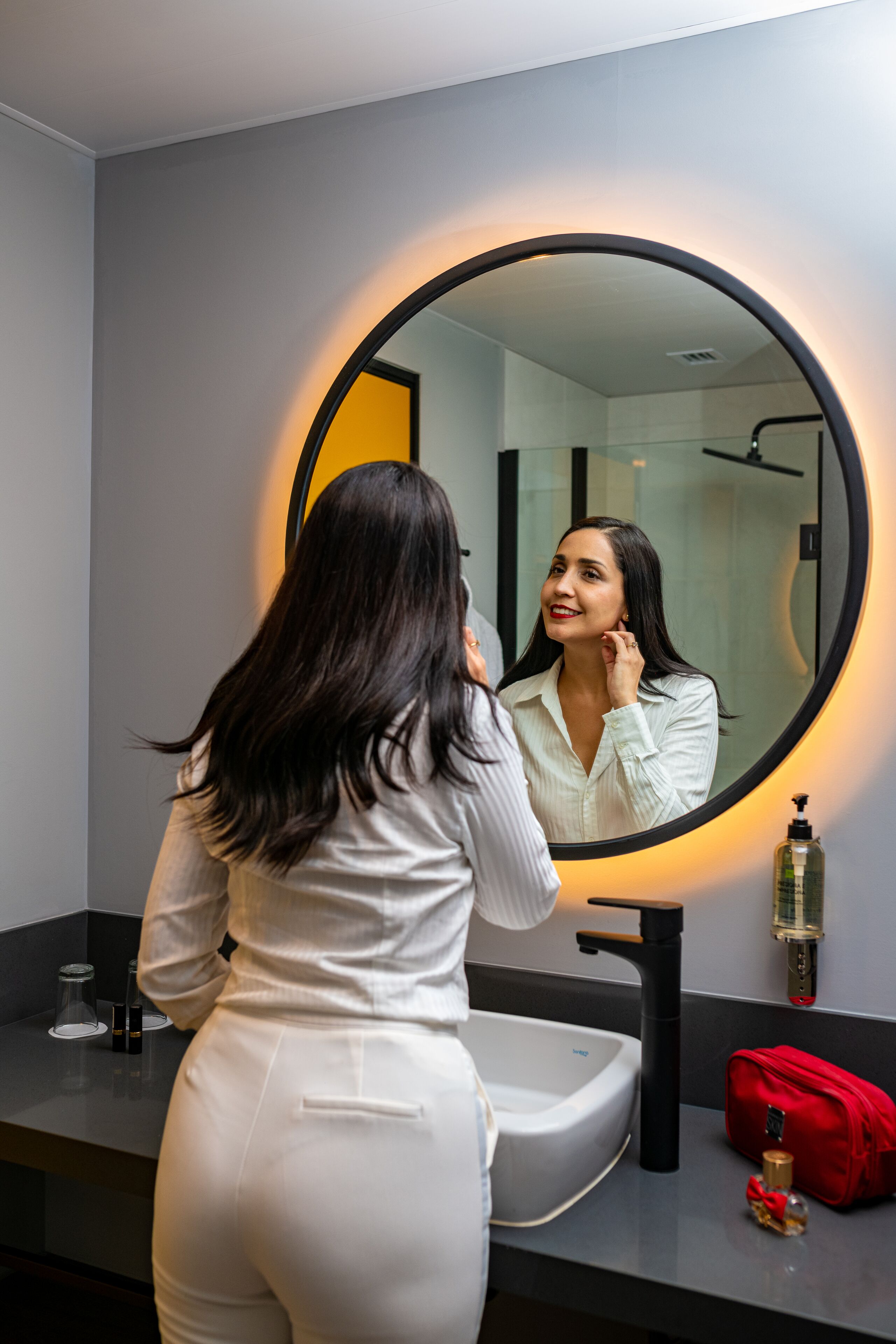 standard room, 1 double bed | bathroom | shower, rainfall showerhead, eco-friendly toiletries, hair dryer