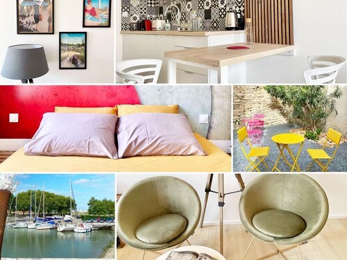 Studio rénové à 200 m du port de Rochefort - Votre havre de paix en ville