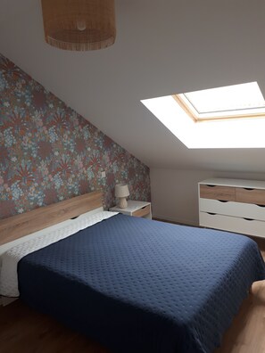 2 chambres, fer et planche à repasser, Wi-Fi