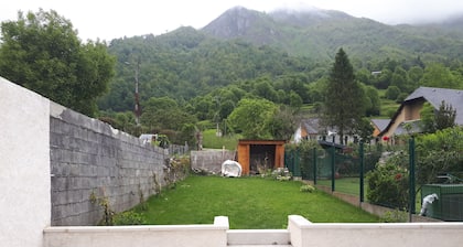 300 m from the center of Laruns