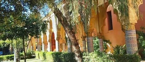 Enceinte de l’hébergement