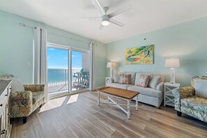 TV - Tropic Isles 704 | Direct Beach Access with Heated Pool and Balcony! (Gulf Shores)