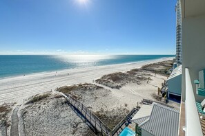 On the beach - Tropic Isles 704 | Direct Beach Access with Heated Pool and Balcony! (Gulf Shores)