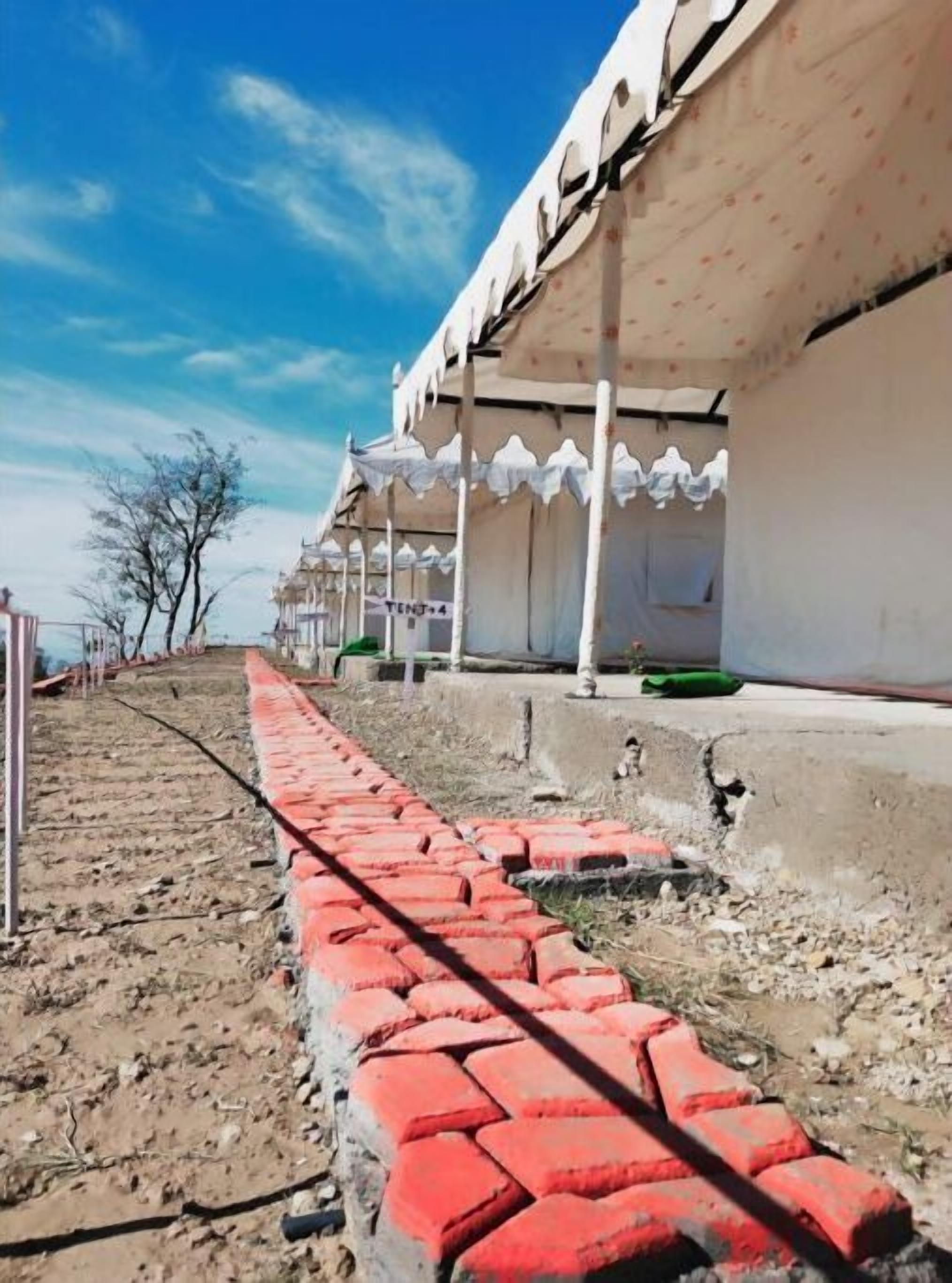 Enceinte de l’hébergement