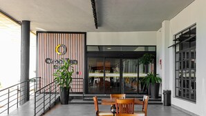 Entrada de la propiedad
