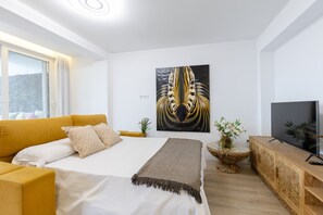 1 Schlafzimmer, Bügeleisen/Bügelbrett, Reisekinderbett, kostenloses WLAN