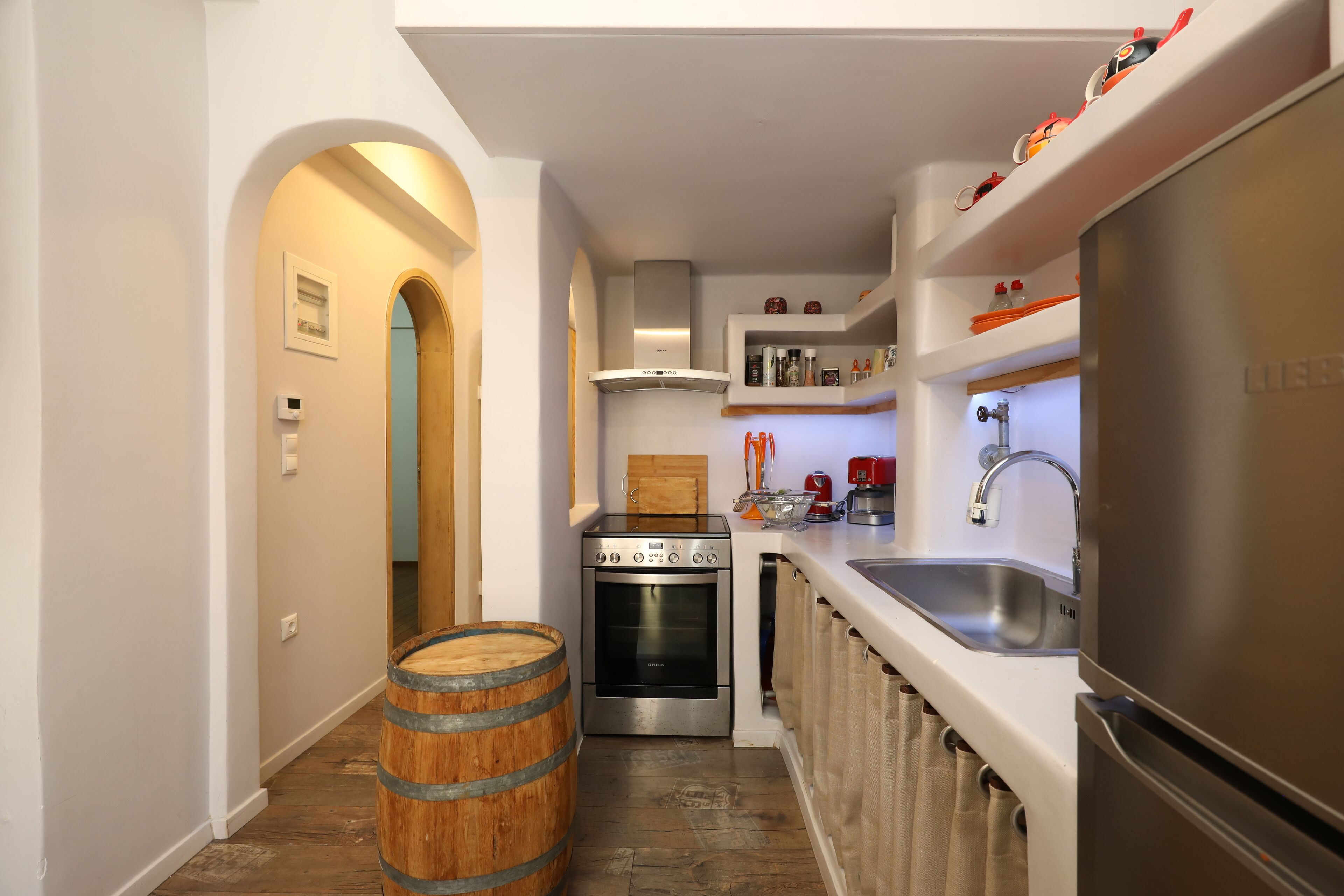 Modern home, fully equipped, two minutes from the Sea, restaurants, bars.  