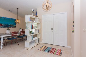 Interior - Beach House. 3BR 2B House. Walk to beach. Kayak from back yard (Cocoa Beach)