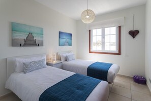 5 bedrooms, iron/ironing board, travel cot, WiFi