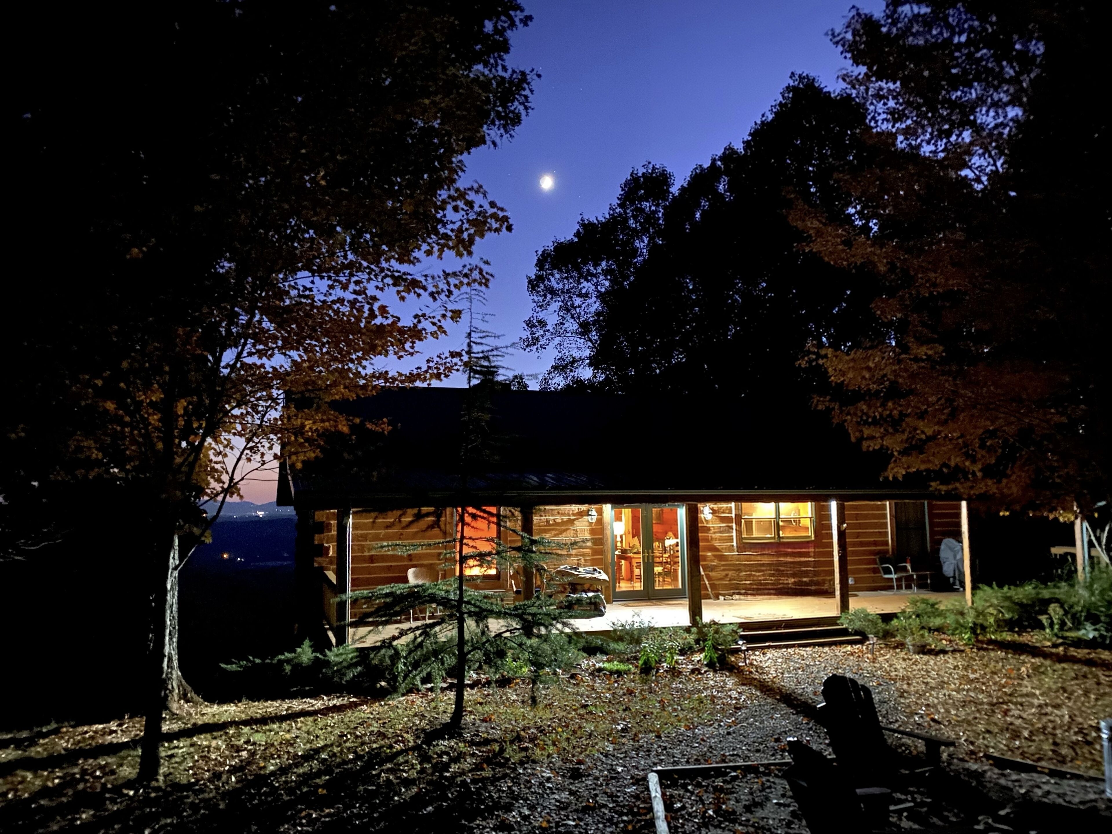 Thanksgiving special!  Remote cabin near Stone Mountain State Park