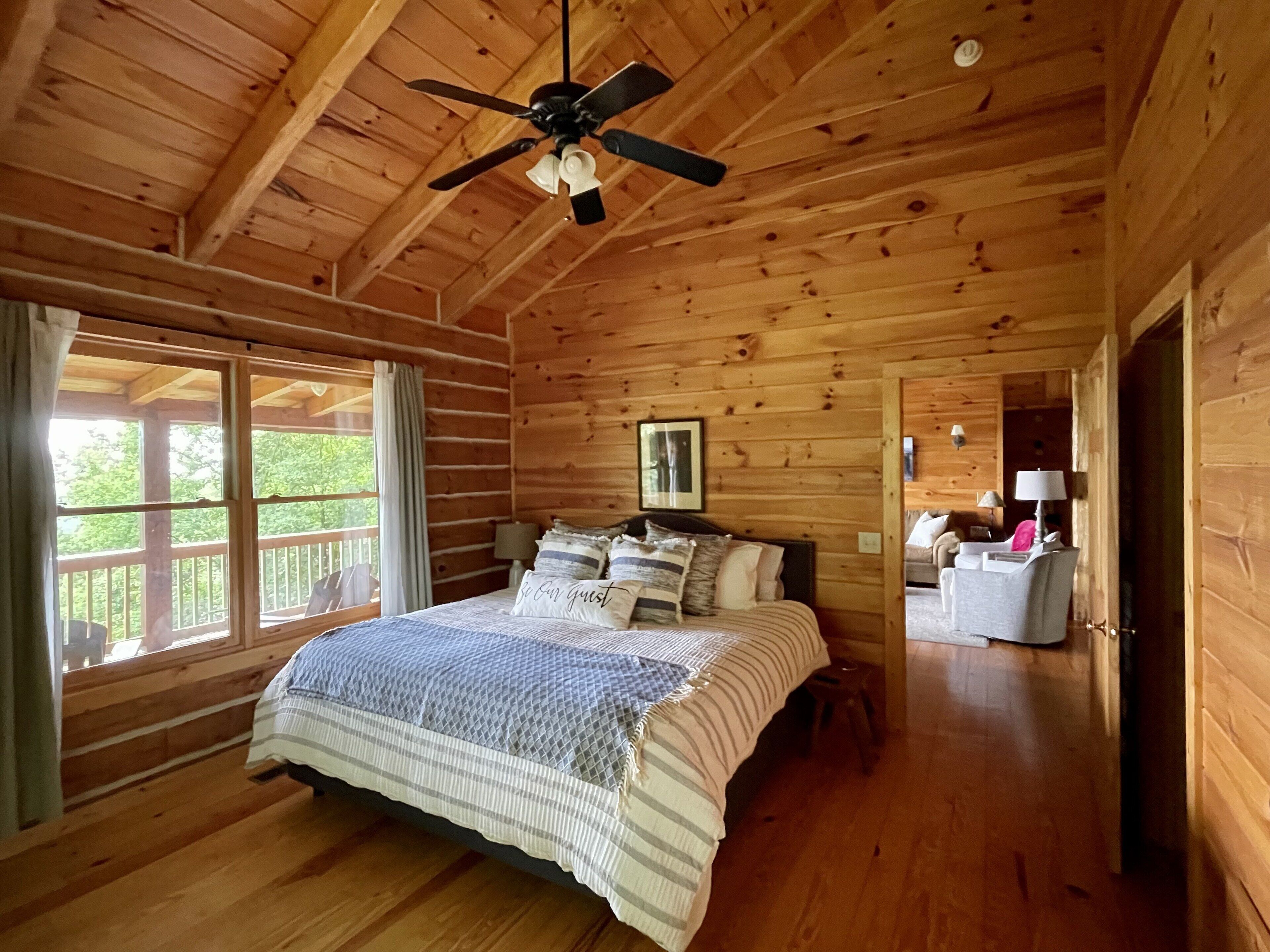 Thanksgiving special!  Remote cabin near Stone Mountain State Park