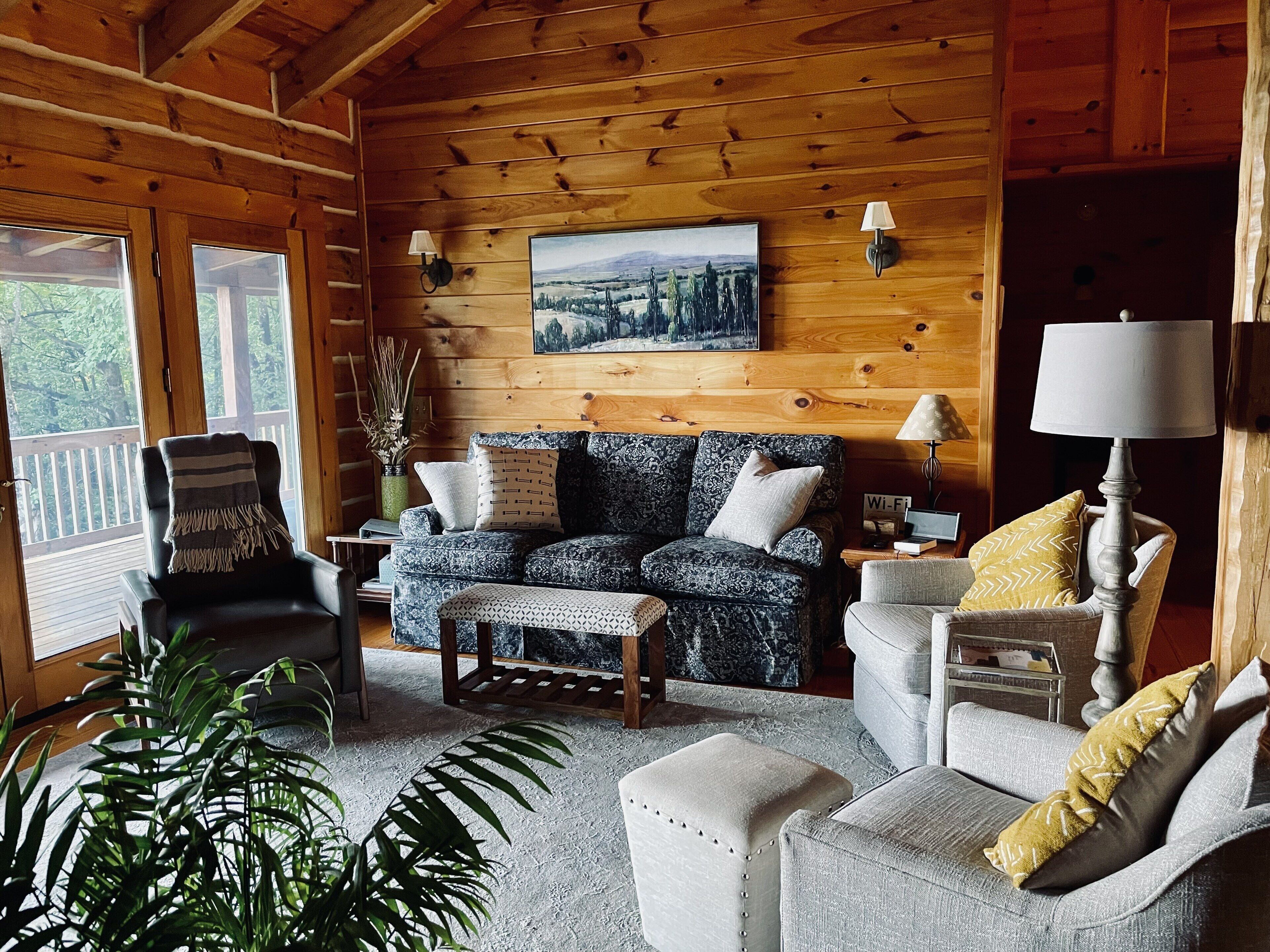 Thanksgiving special!  Remote cabin near Stone Mountain State Park