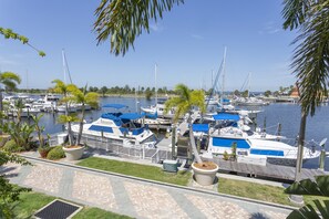 Marina - DOLPHINS🐬,BEACH step away,WIFI, FREE PARKING, POOLS,HOT TUB, MARINAS, PIER #307 (Ruskin)