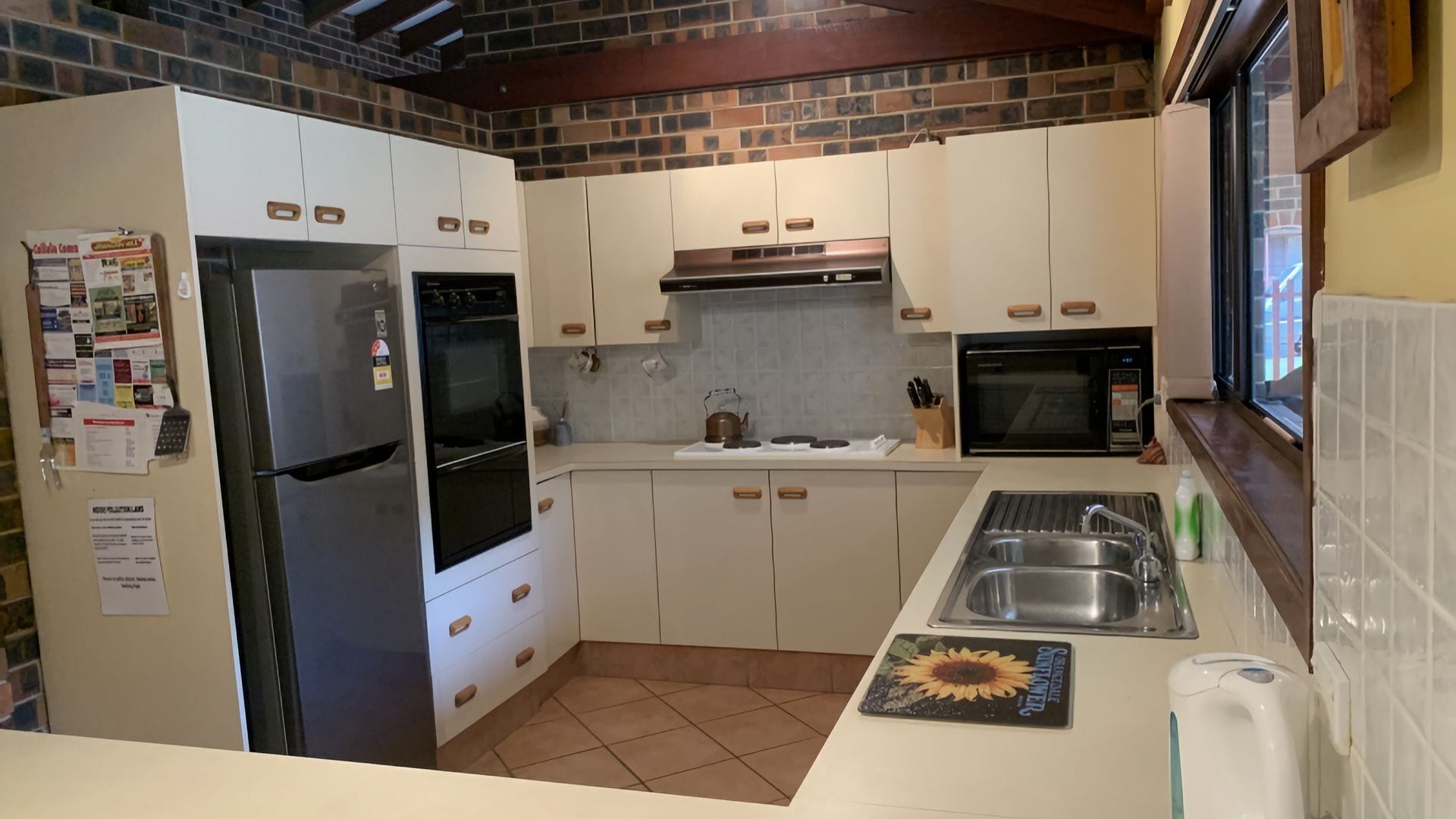 Refrigerador, microondas, horno