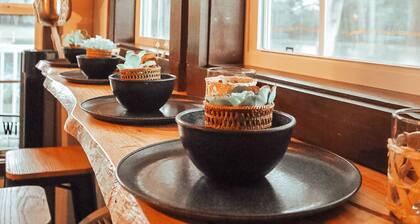 Urban Pines "Miss Bee Have" Unique Tiny House Vibe