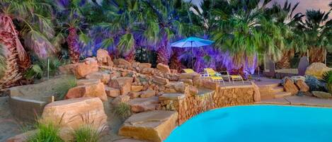 Udendørs pool, opvarmet pool