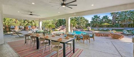 Outdoor dining