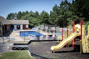 Pool and Playground Area