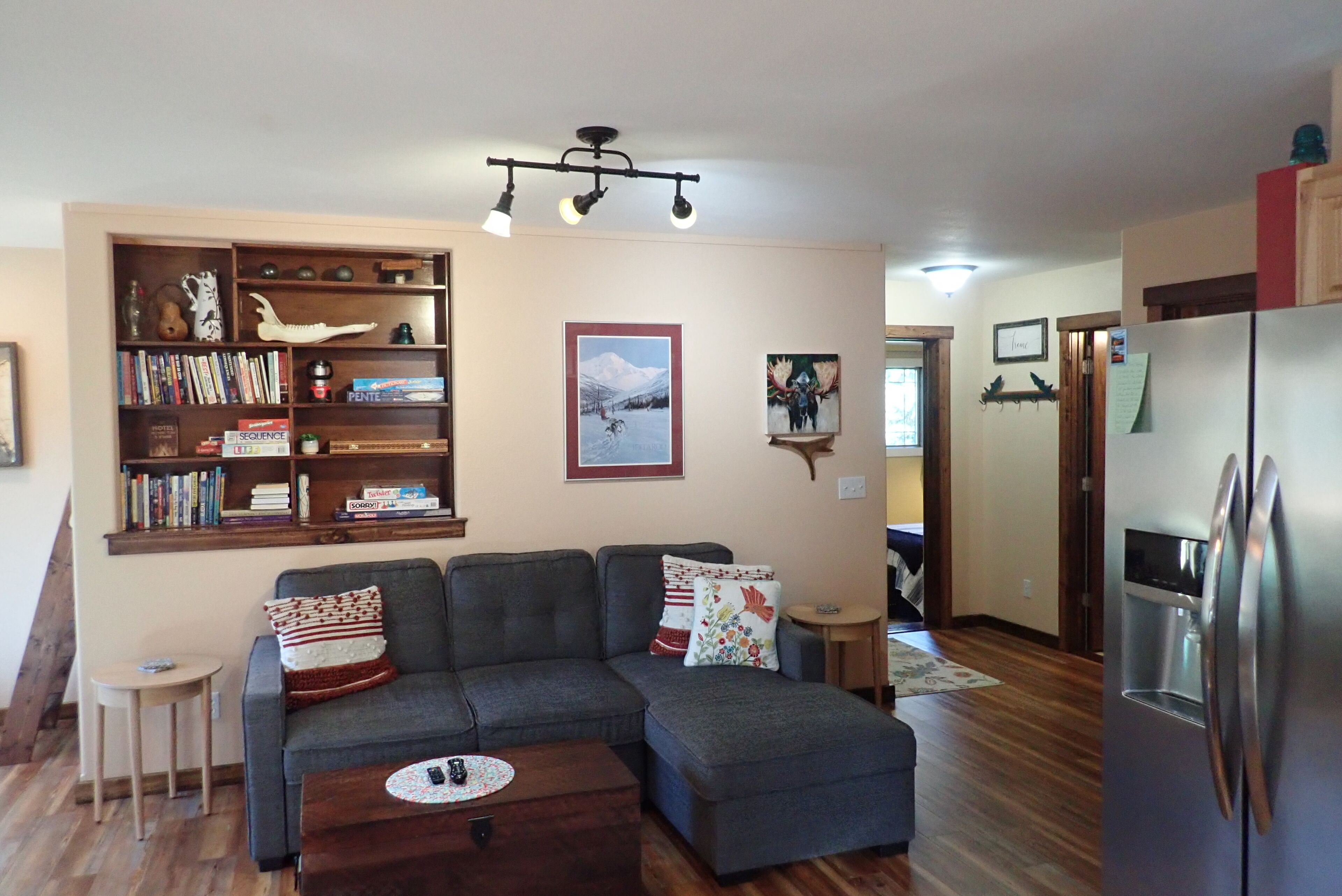 Resurrection Peaks Lodge.  Beautiful home with large deck.  13720 Bruno Road