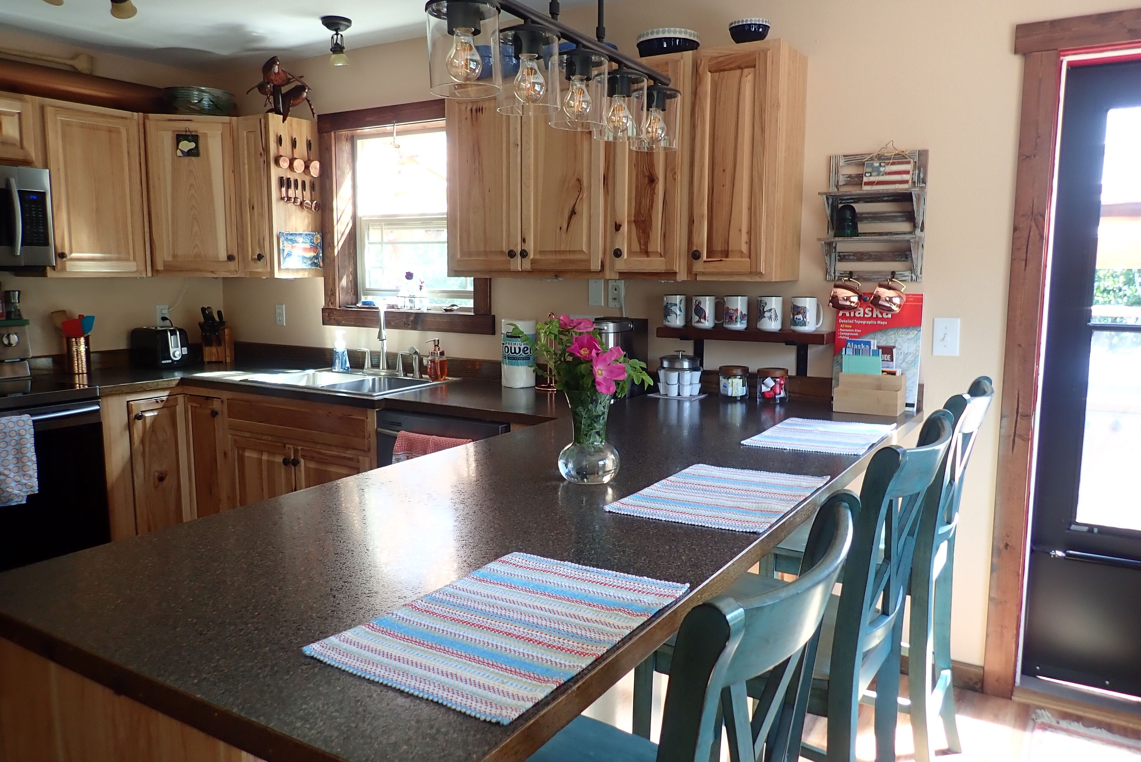 Resurrection Peaks Lodge.  Beautiful home with large deck.  13720 Bruno Road