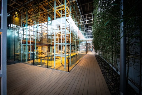 Property grounds. AMANEK Beppu YULA-RE