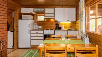 Fridge, microwave, dishwasher, highchair