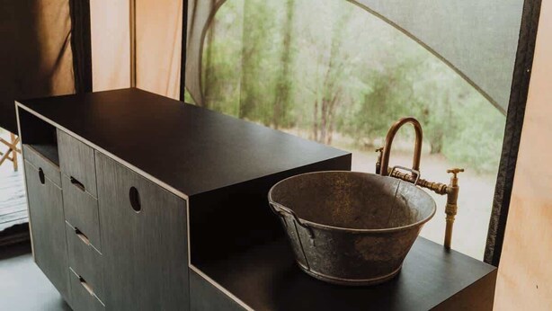 Unclassified image, 1 of 34, button - Baudin Wandagar Eco Tent—Off-Grid Eco Glamping (Pemberton)