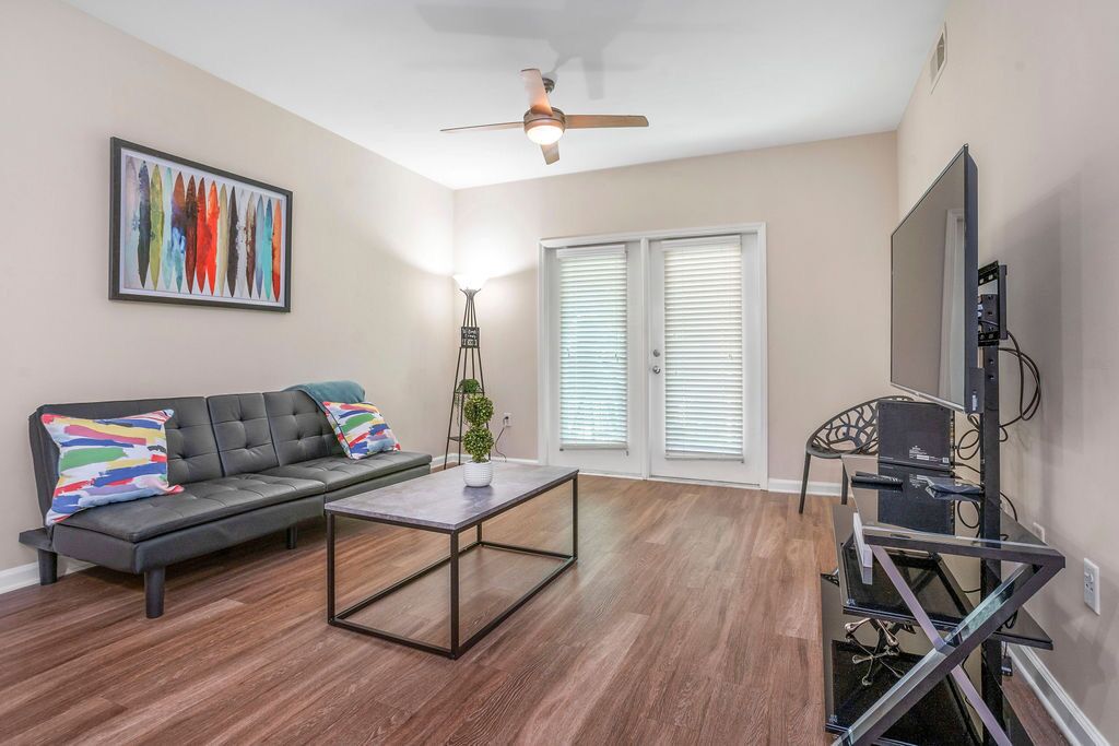 Midtown Contemporary Getaway with Spacious Balcony