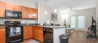 Midtown Contemporary Getaway with Spacious Balcony