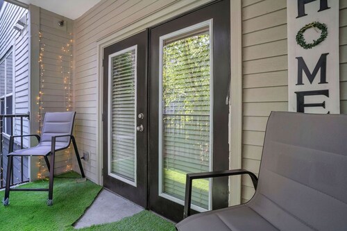 Midtown Contemporary Getaway with Spacious Balcony