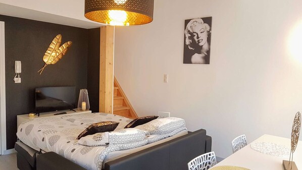 1 chambre, Wi-Fi, literie fournie