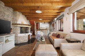 تلفزيون، مدفأة