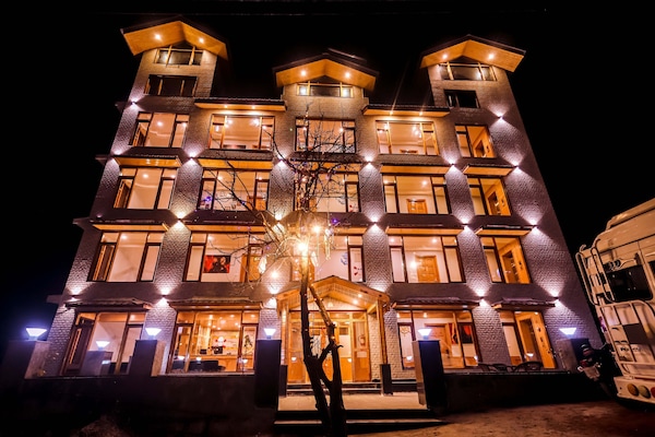 Front of property – evening/night