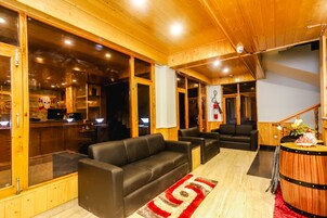 Sala de estar en el lobby