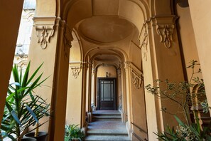 Interior entrance