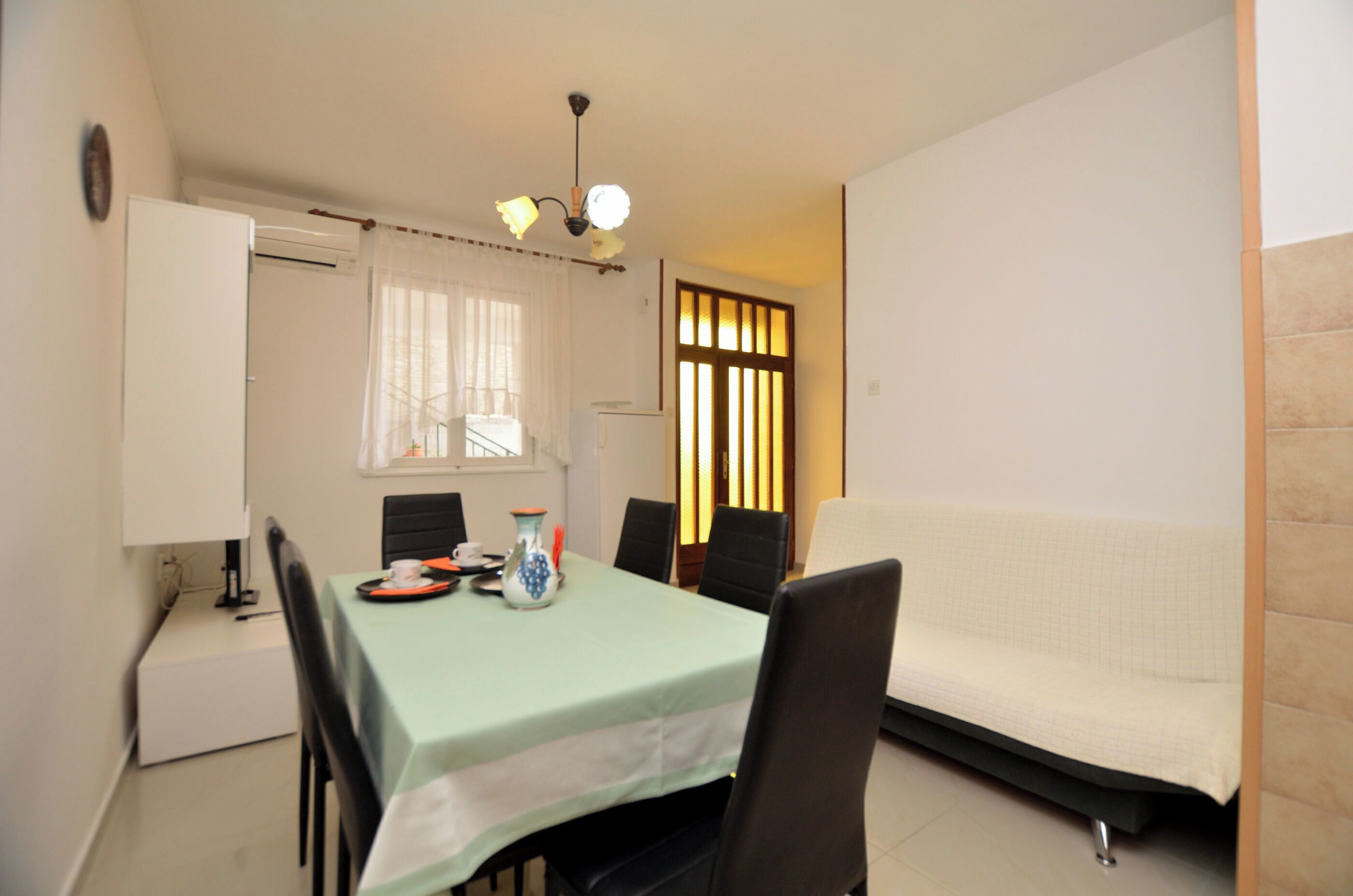 Apartment (A1) | Private kitchen | Fridge, microwave, stovetop, espresso maker