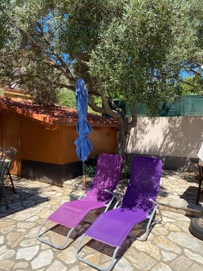 Terrace/patio - Apartments Strahija (Rab)