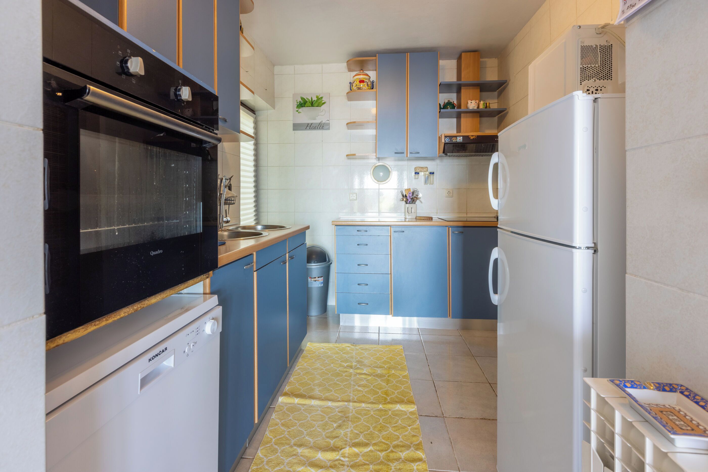 Apartment (A1) | Eigene Küche | Kühlschrank, Mikrowelle, Ofen, Herdplatte