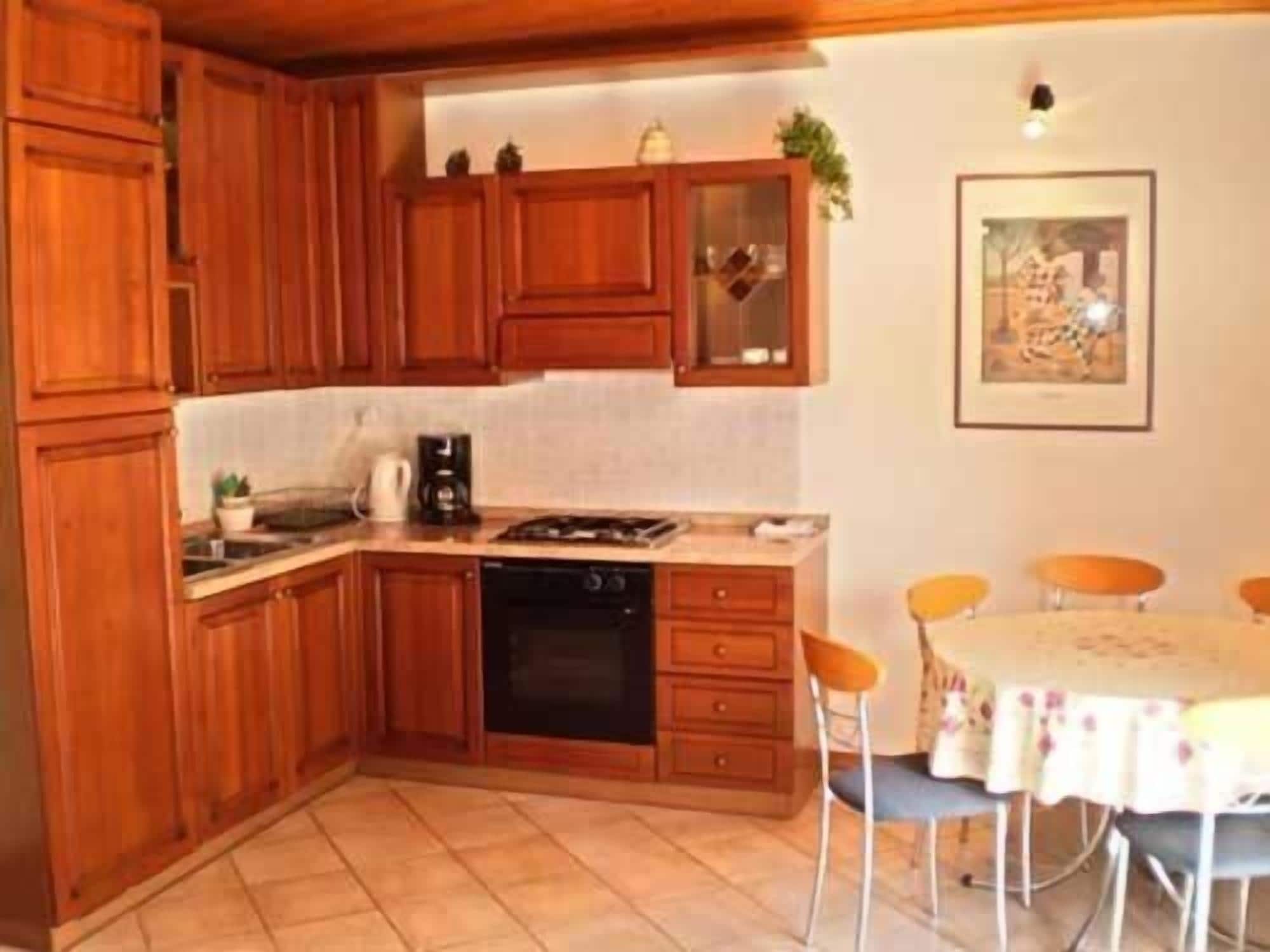 Apartment (A1) | Eigene Küche | Espressomaschine, Kühlschrank, Mikrowelle, Ofen