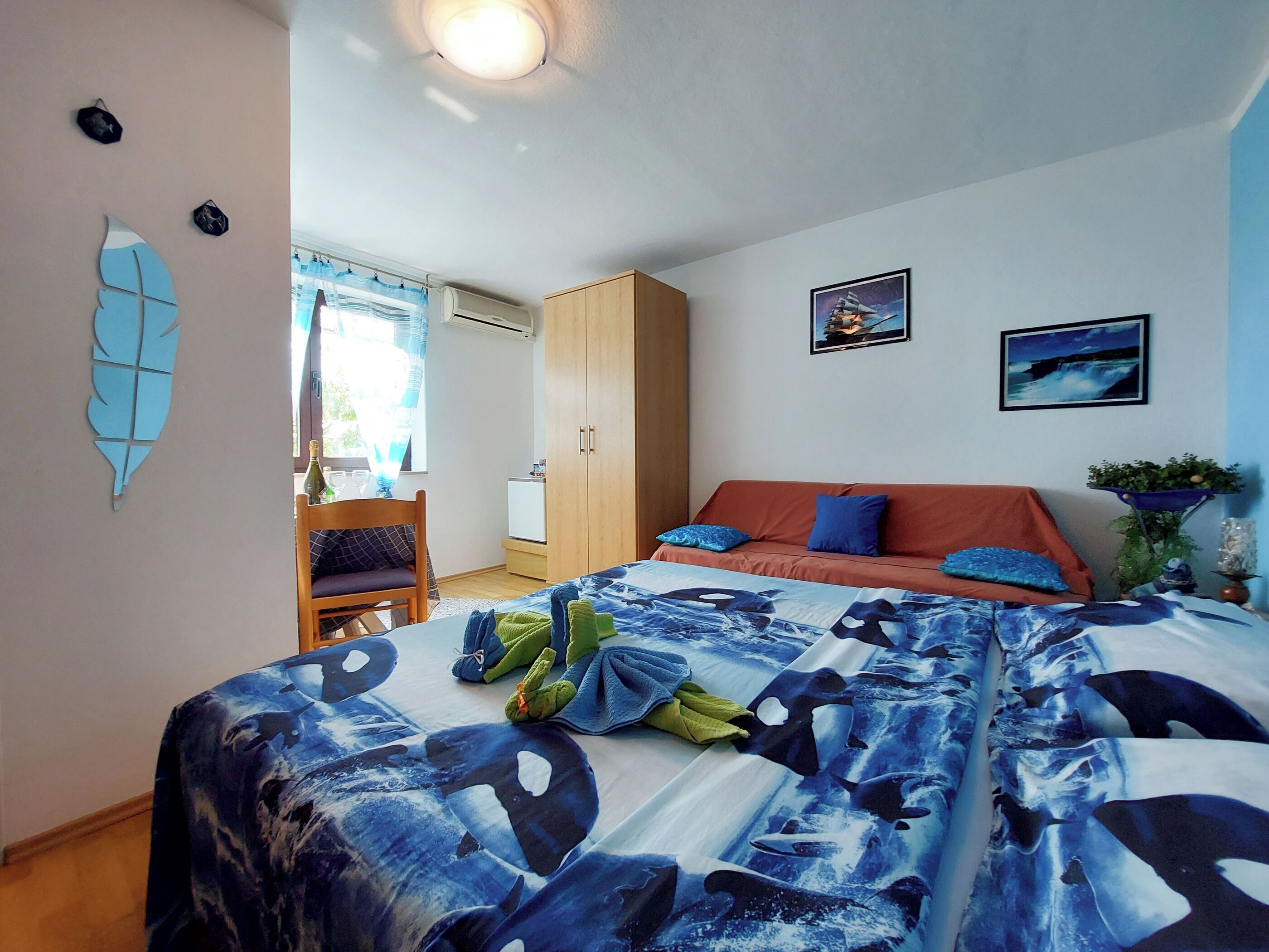 Chambre (S1) | 2 chambres, Wi-Fi gratuit